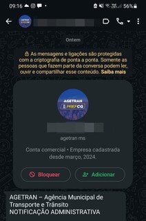 Golpistas usam nome da Agetran em mensagens falsas e &oacute;rg&atilde;o faz alerta
