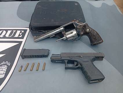 Choque apreende 8 armas e prende mais de 20 pessoas no fim de semana 