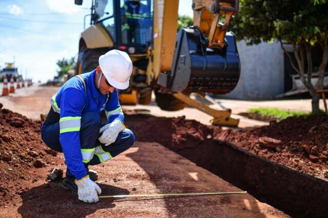 Rede de esgoto avan&ccedil;a em bairros da Capital nesta semana