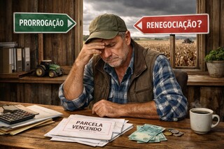D&iacute;vida rural: renegociar ou pedir prorroga&ccedil;&atilde;o do contrato?