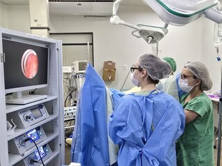 Mutir&atilde;o com equipes simult&acirc;neas realiza 14 cirurgias ginecol&oacute;gicas