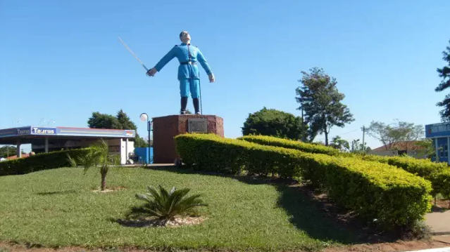 Ant&ocirc;nio Jo&atilde;o, terra do her&oacute;i da Guerra do Paraguai, comemora 62 anos