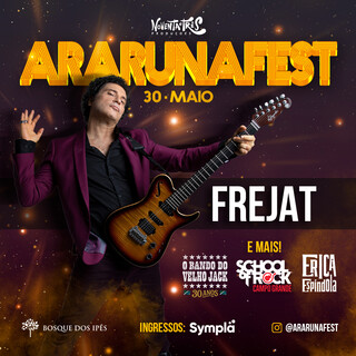 Araruna Fest 2 re&uacute;ne Frejat e Rock regional em Campo Grande
