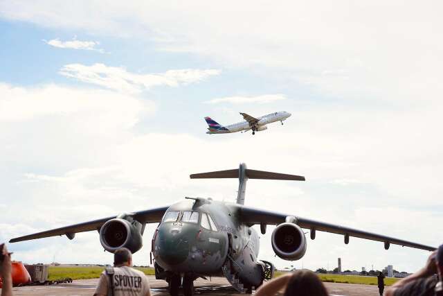 Espa&ccedil;o a&eacute;reo de 4 locais de MS ser&aacute; usado em treinamento internacional 