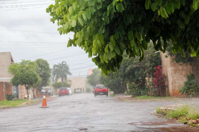Chuvas ganham for&ccedil;a e acumulam mais de 100 mm em 12 horas em MS