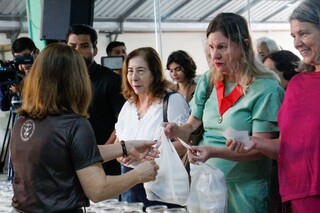 Fi&eacute;is chegam cedo para celebrar o Dia de S&atilde;o Jos&eacute; em Campo Grande  