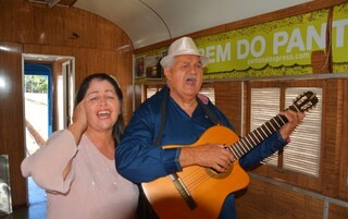 S&oacute; a morte separou m&uacute;sicos que se apaixonaram no Trem do Pantanal