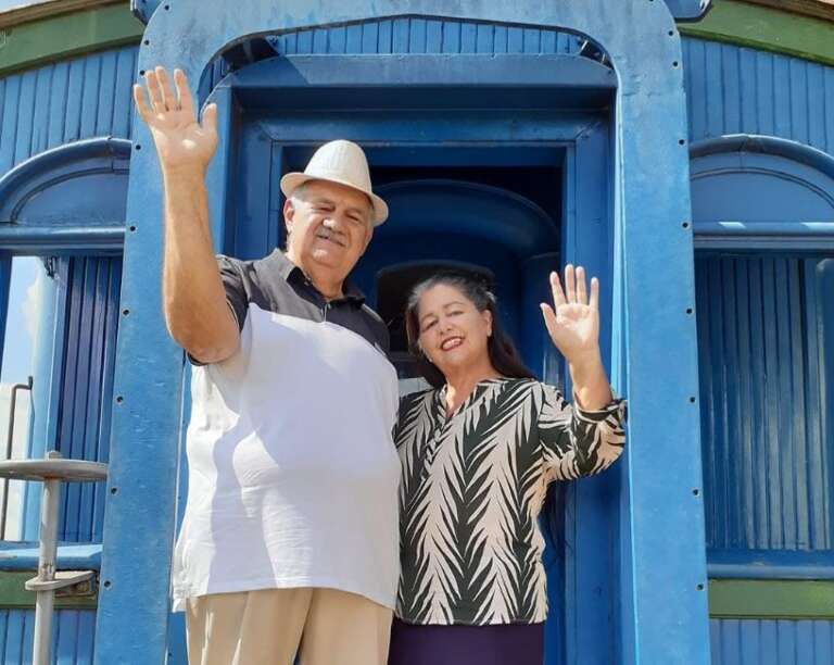 Só a morte separou músicos que se apaixonaram no Trem do Pantanal