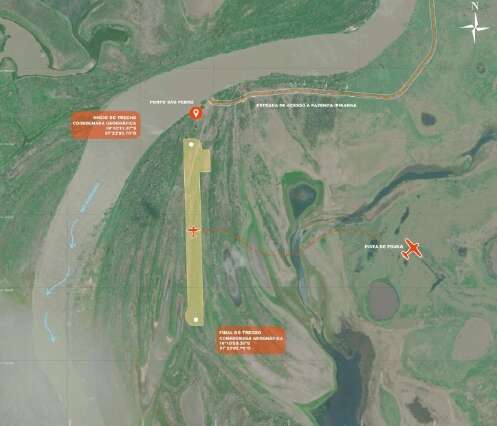 Perto da Serra do Amolar, aer&oacute;dromo deve melhor socorro ao Pantanal em inc&ecirc;ndios