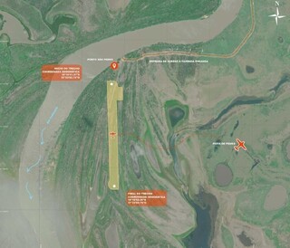 Perto da Serra do Amolar, aer&oacute;dromo deve melhor socorro ao Pantanal em inc&ecirc;ndios