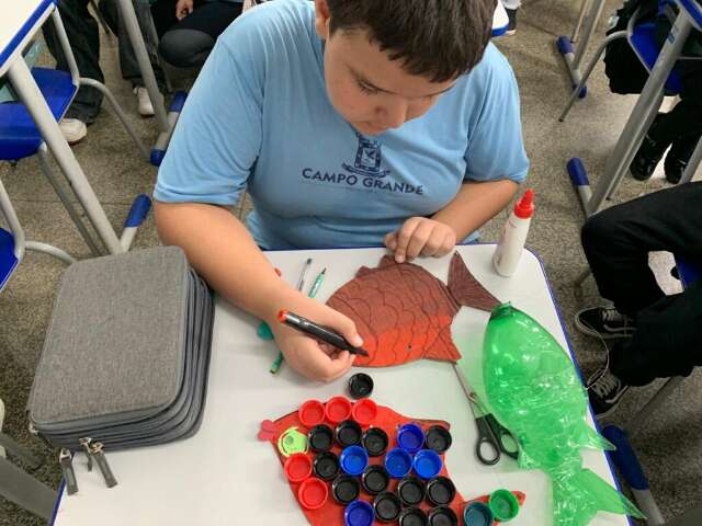 Da sala de aula ao mundo: alunos da Reme levam arte sustent&aacute;vel &agrave; COP15