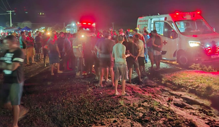 Operário morre atropelado por caminhonete na frente do filho e do sobrinho Operário morre atropelado por caminhonete na frente do filho e do sobrinho