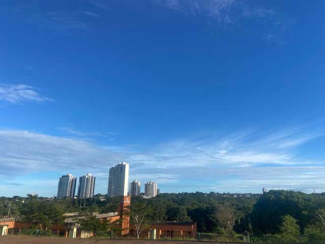 S&aacute;bado ser&aacute; de calor e risco de tempestades em diversas regi&otilde;es de MS