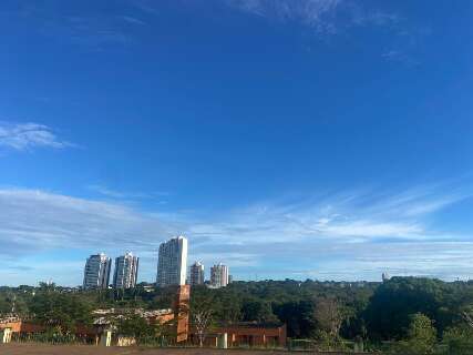 S&aacute;bado ser&aacute; de calor e risco de tempestades em diversas regi&otilde;es de MS