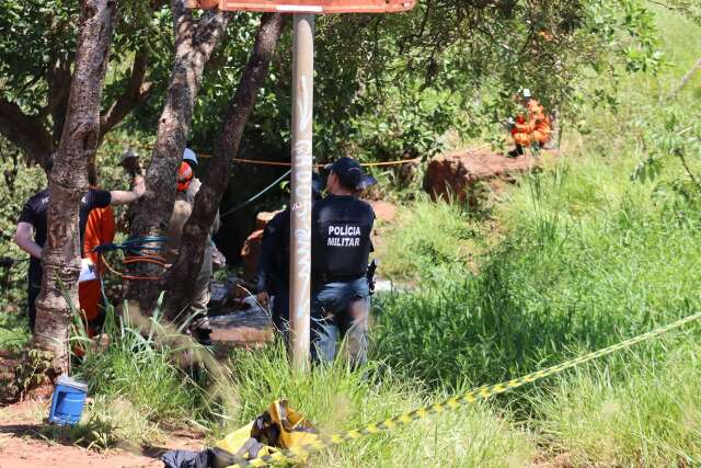 Grupo de rapel encontra corpo de homem com sinais de viol&ecirc;ncia