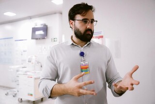 Em cuidado paliativo, desejo de Kalil foi sair do hospital e ver o parque