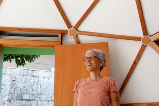 Desenho no guardanapo vira casa redonda que fica pronta em 45 dias