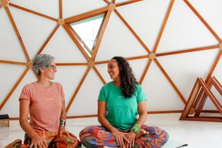 Desenho no guardanapo vira casa redonda que fica pronta em 45 dias