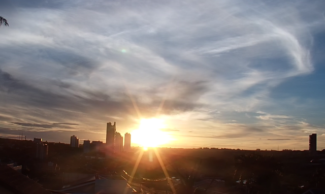 Dia deve ser de calor e chuva isolada em Mato Grosso do Sul