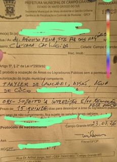 Prefeitura d&aacute; prazo de 15 dias para trailers sa&iacute;rem da Avenida Afonso Pena