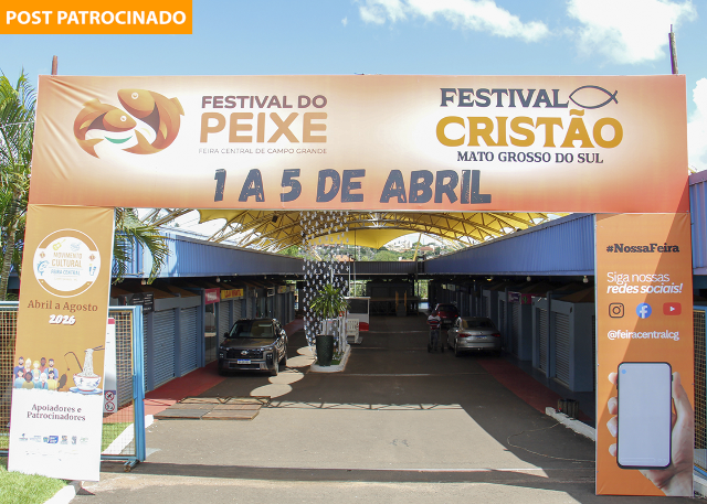 Feira Central mistura peixe, fé e show gratuito em 5 dias de evento