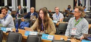 Aos 16 anos, Sofia ganha voz em sess&atilde;o mundial e vai comemorar os 17 na COP15