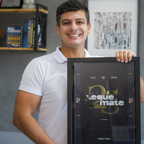 Corretor de MS viraliza com humor e ganha pr&ecirc;mio nacional