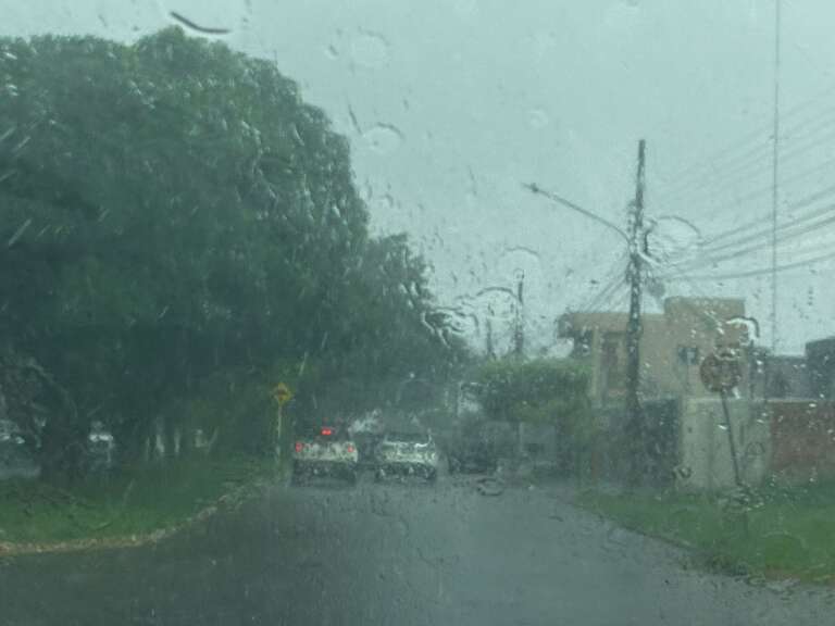 Chuva intensa no Novos Estados