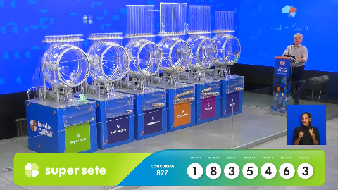 Veja as dezenas sorteadas hoje na Lotomania, Quina, Super Sete e mais