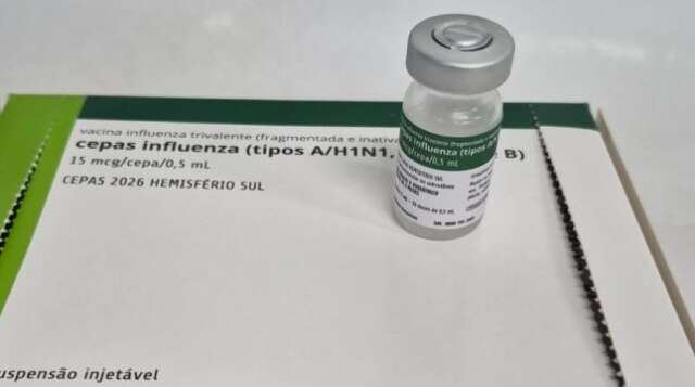 Vacina&ccedil;&atilde;o contra gripe come&ccedil;a antes do Dia D e MS pede que p&uacute;blico n&atilde;o espere