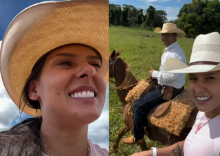 Em visita in&eacute;dita, Ana Castela exibe detalhes de nova fazenda em MS