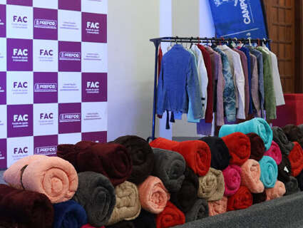 Com frio &agrave; vista, campanha aposta na solidariedade para aquecer fam&iacute;lias