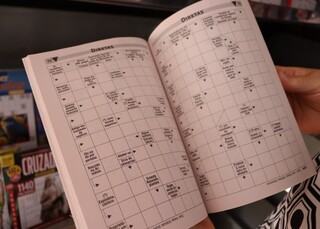 Em 24 anos de banca, só palavras cruzadas nunca saíram de moda Em 24 anos de banca, só palavras cruzadas nunca saíram de moda