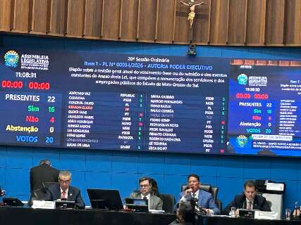 Deputados confirmam aumento salarial, com 4 votos contra