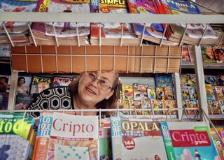 Em 24 anos de banca, só palavras cruzadas nunca saíram de moda Em 24 anos de banca, só palavras cruzadas nunca saíram de moda