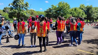 Mulheres fazem curso de pilotagem para ter mais pr&aacute;tica e seguran&ccedil;a no dia a dia