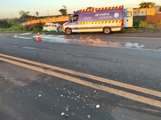 Casal morre em colis&atilde;o entre Kombi e carreta na rodovia BR-163