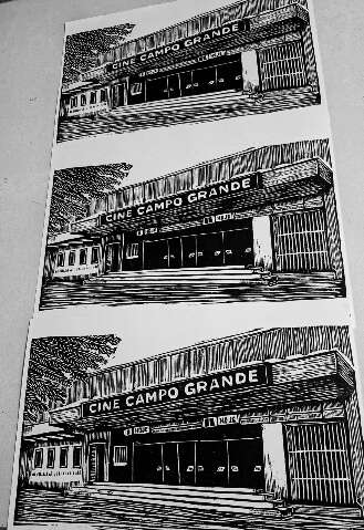 Mesmo longe, Alan leva MS em forma de arte para todo canto