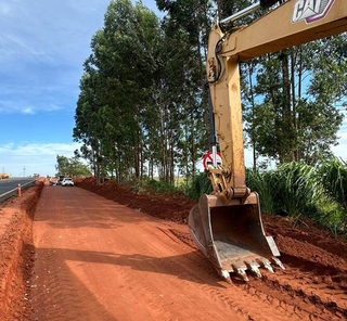 Trecho da MS-306 passa por amplia&ccedil;&atilde;o para melhorar circula&ccedil;&atilde;o de ve&iacute;culos