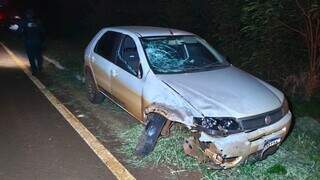 Acidente entre moto e carro mata mulher na MS-379 Acidente entre moto e carro mata mulher na MS-379