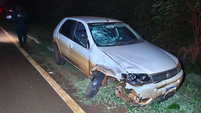 Acidente entre moto e carro mata mulher na MS-379