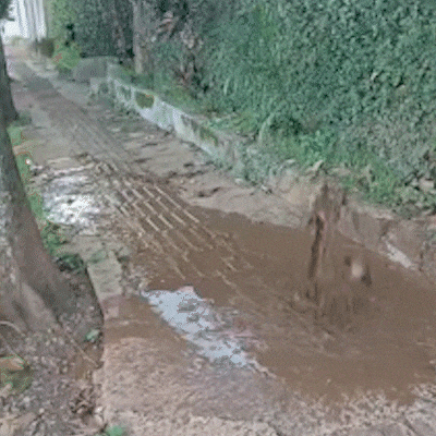 Vazamento de esgoto h&aacute; mais de 1 ano invade varanda e revolta moradores