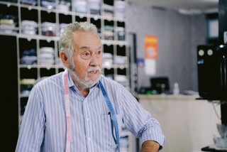 H&aacute; 60 anos na profiss&atilde;o, um dos alfaiates mais antigos n&atilde;o quer parar