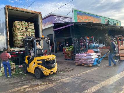 Diesel mais caro pressiona Ceasa e j&aacute; encarece alimentos em Campo Grande