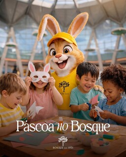 Bosque dos Ip&ecirc;s transforma P&aacute;scoa em experi&ecirc;ncia