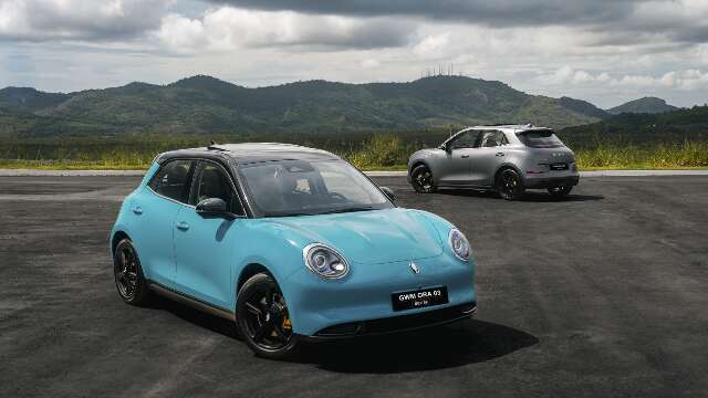 GWM amplia op&ccedil;&otilde;es do ORA 03 com novas cores no Brasil