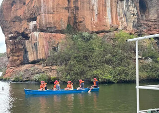 Com 62 pessoas, viagem de aposentados foi s&oacute; paz e zero brigas