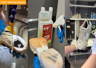 Lavanderia de tênis chega a Campo Grande com limpeza especializada