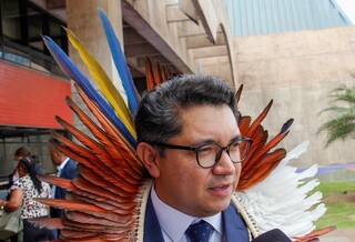 Em 1&ordf; agenda como ministro, Eloy Terena vai a Dourados discutir epidemia