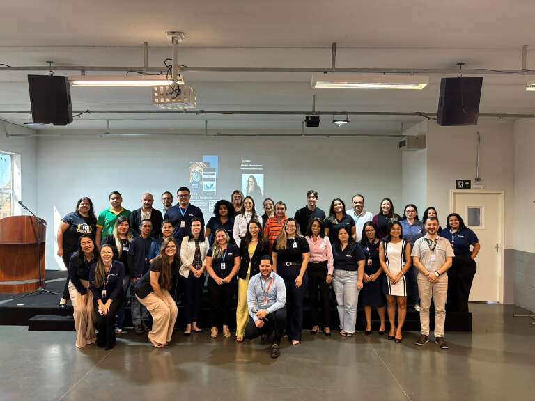 Evento de Recursos Humanos na Anhanguera. Palestra sobre gestão do tempo e produtividade para equipes. (Foto: Divulgação).
